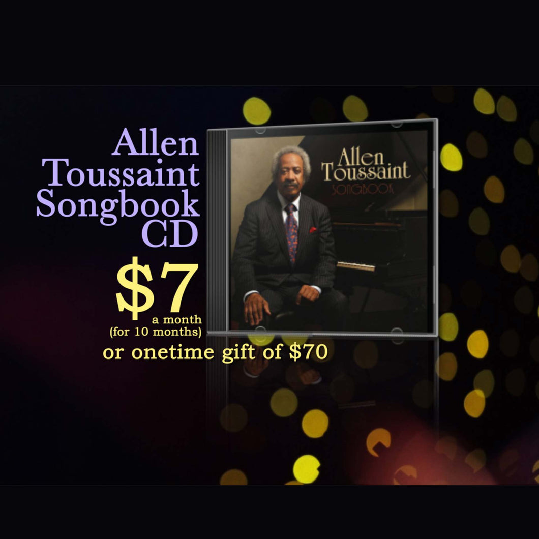 Allen Toussaint Songbook CD