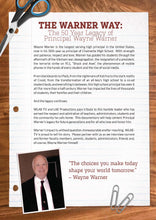 Load image into Gallery viewer, The Warner Way: The 50 Year Legacy of Principal Wayne Warner