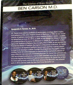 Ben Carson, MD - 10 Steps to a Healthy Brain DVD