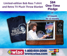 Load image into Gallery viewer, Bob Ross: Best of the Joy of Painting 2 - Plush Throw Blanket + T-Shirt