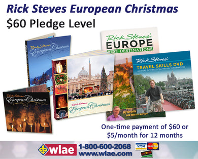 Rick Steves European Christmas 1 - $60 Level