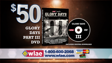 Glory Days III DVD + Digital Download - $50