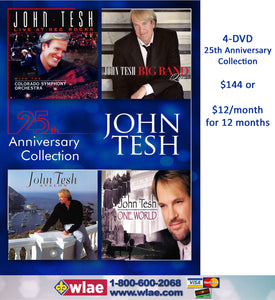 John Tesh: Songs and Stories from the Grand Piano 2 - 4-DVD 25th Anniversary Collection