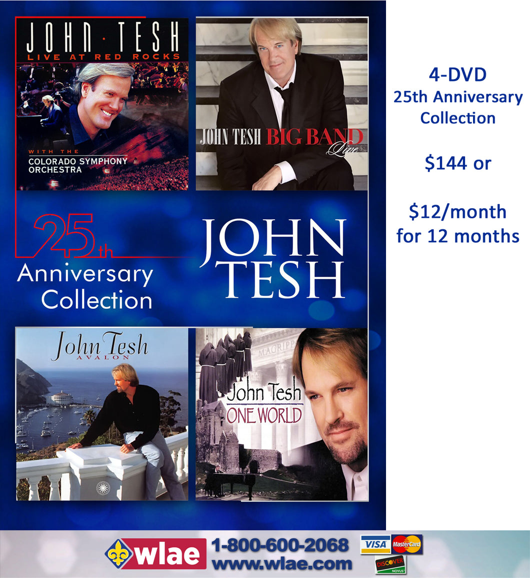 John Tesh: Songs and Stories from the Grand Piano 2 - 4-DVD 25th Anniversary Collection