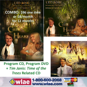 Tim Janis Celtic Heart 3 - COMBO: DVD, CD & Related CD